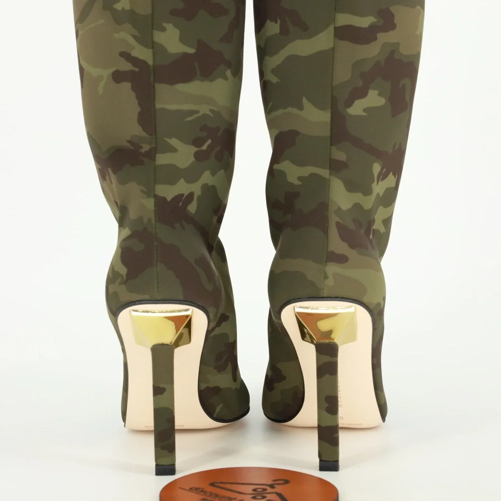 GOOD AMERICAN High Kickstand Over The Knee Boots With Sherpa‎
